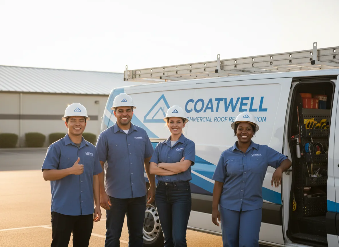 Commercial roof coating company in Belgium, WI